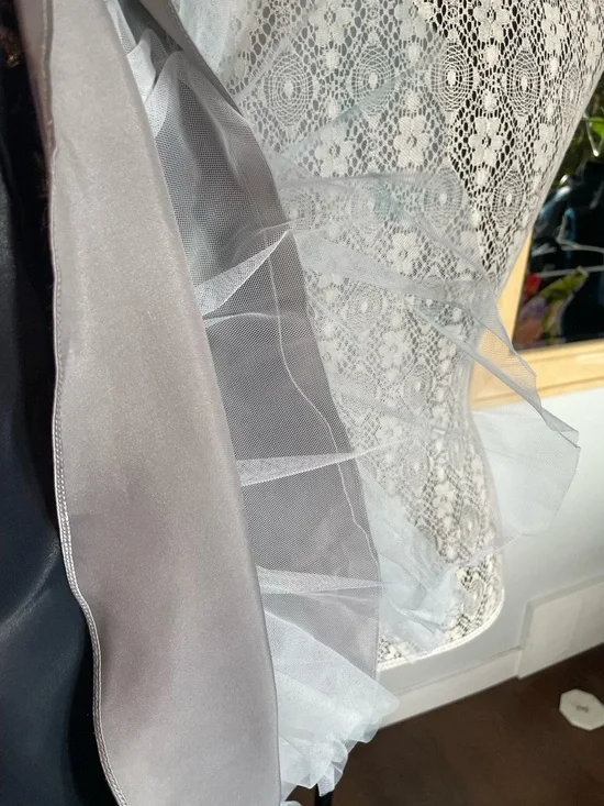 Gorgeous Adrianna Papell 100% Silk Cooper and Onyx Beaded Party Dress. Size 8. - Picture 9 of 10